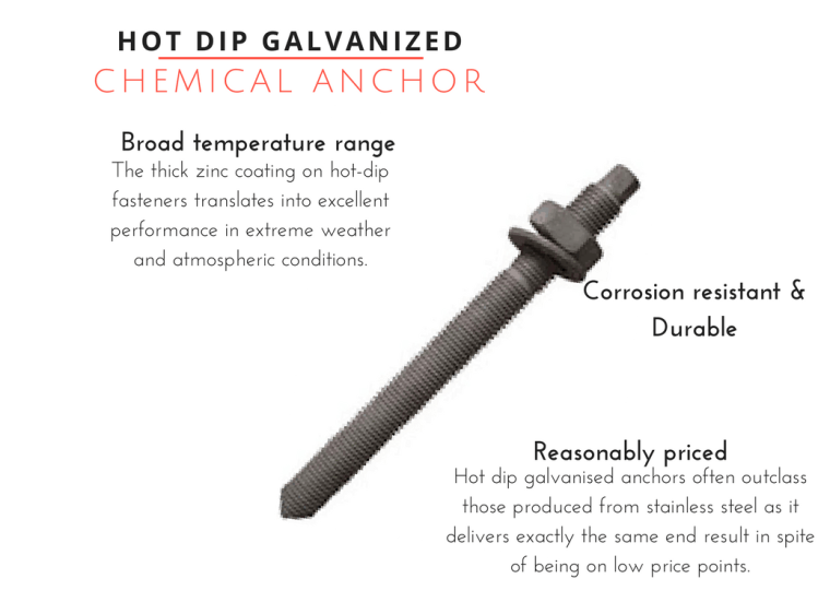 Hot Dip Galvanized Chemical Anchor (1)