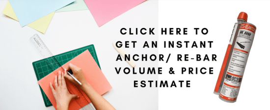 Anchor/ Re-bar fixing Chemical Estimate